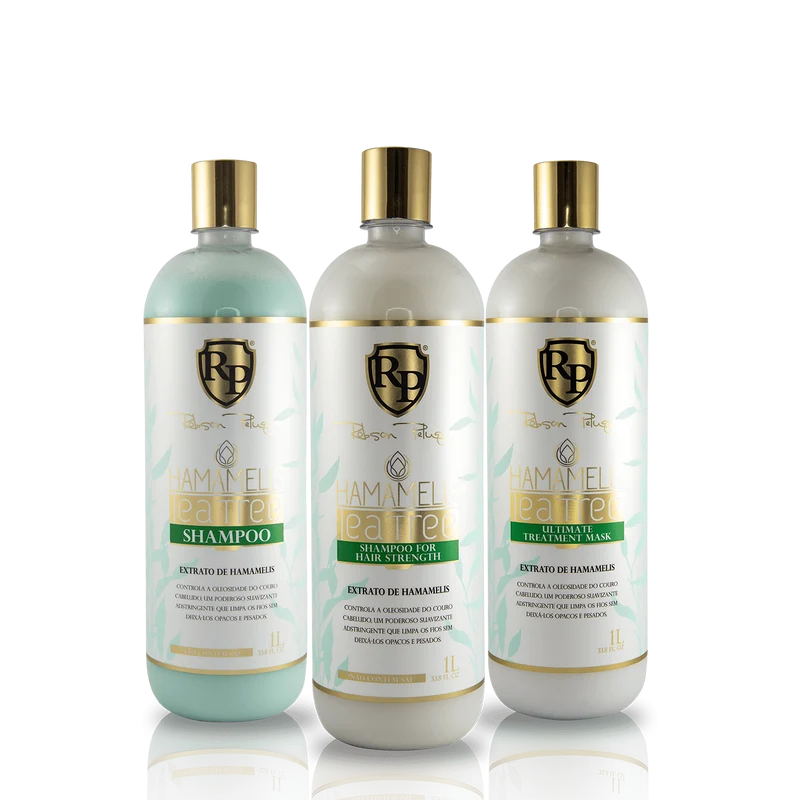 Robson Peluquero Hamamelis Tea Tree Treatment Kit 3x 1 Litre / 32.8 Fl Oz