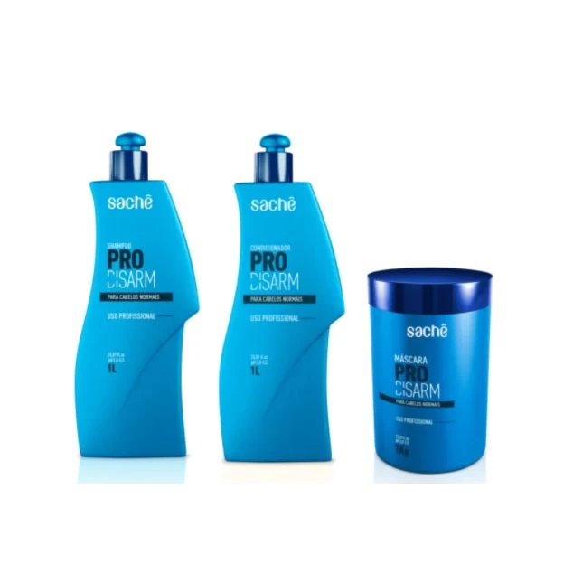 Pro Disarm Normal Hair Treatment Nourishing Papaya Silk Protein Kit 3x1 - Sachê