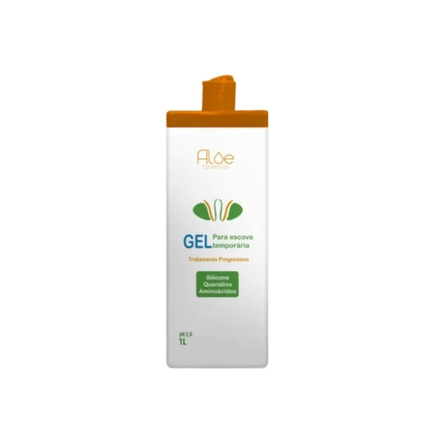 Temporary Progressive Brush Gel Silicon Keratin Amino Acids Treatment 1L - Aloe