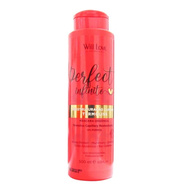 Perfect Infinite Progressive Brush Termoliss Organic Hair Mask 500ml - Will Love