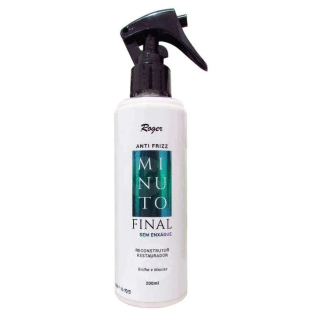 Minuto Final Anti Frizz Reconstructor Treatment Finisher Leave-in 200ml - Skafe