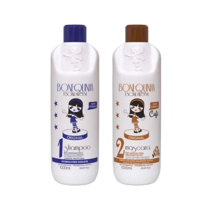 Maria Escandalosa Cafe / Coffee Intelligent Keratin Sealant Progressive Brush Kit 2x1L - Maria Escandalosa