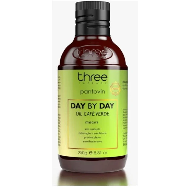Hair Hydration Mask Day By Day Pantovin Green Coffee 250g - Three Therapy
