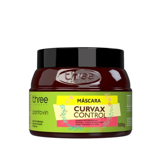 Curvax Frizz Control Pantovin Disciplining Curly Hair Mask 500g - Three Therapy