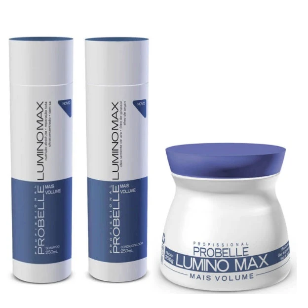 Probelle Lumino Max More Volume Kit 3 Itens
