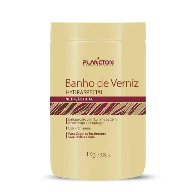 Varnish Bath Hydration Shine Hydraspecial Nourishing Hair Mask 1Kg - Plancton