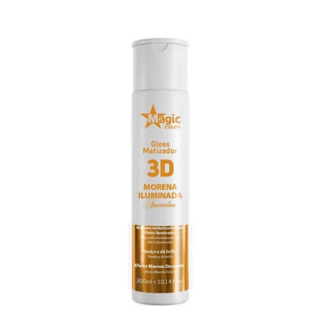 Illuminated Brunette Almond Color Revitalizing Tinting Mask 300ml - Magic Color