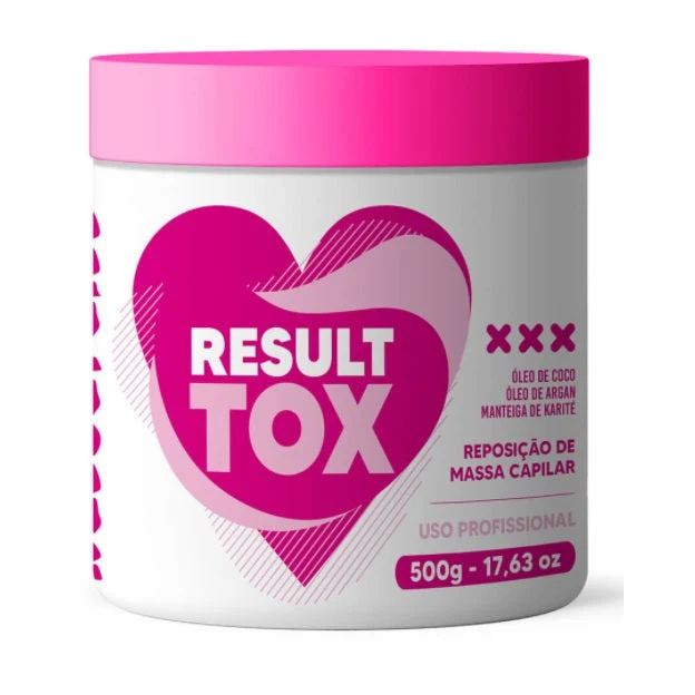 Result Liss Mask Deep Hair Mask Mass Replacement Resultox Cream 500g - Fio Perfeitto
