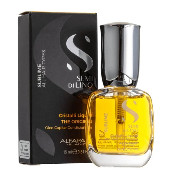 Semi Di Lino Sublime Cristalli Liquidi Illuminating Hair Oil 15ml - Alfaparf Milano