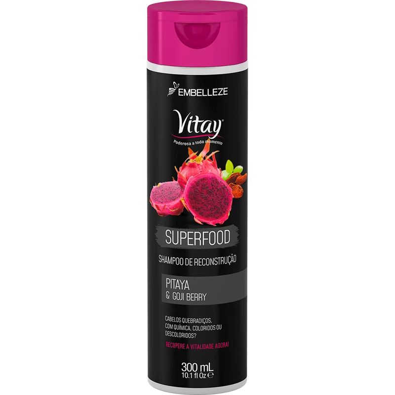 Vitay Shampoo Superfood Pitaya And Gojiberry 300ml