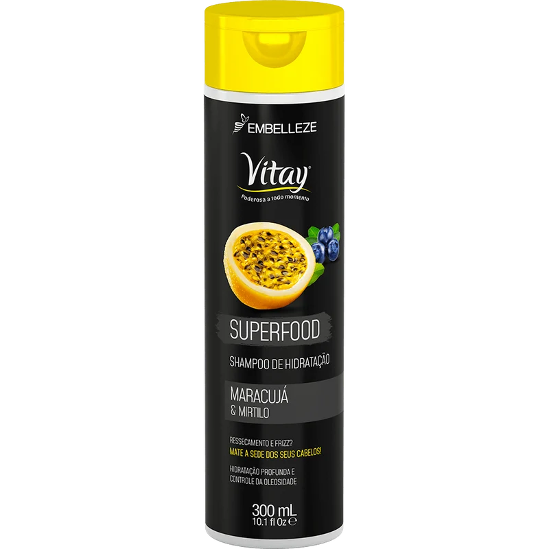 Vitay Shampoo Surfood Passion Fruit & Blueberry 300ml
