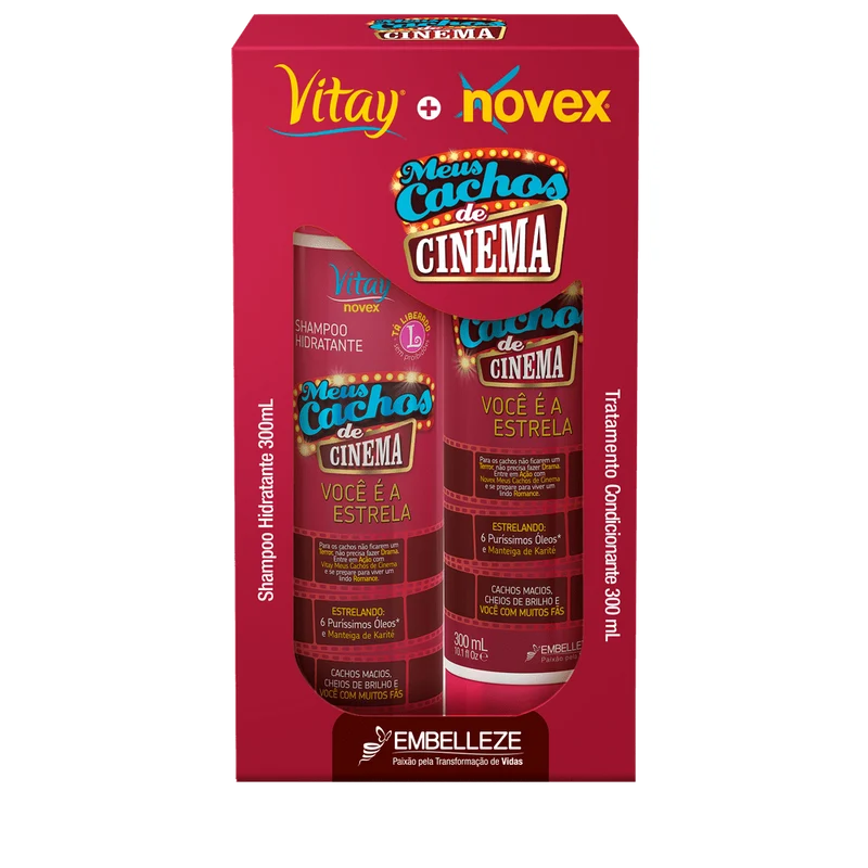 Novex Shampoo And Conditioner And My Movie Curls Kit
