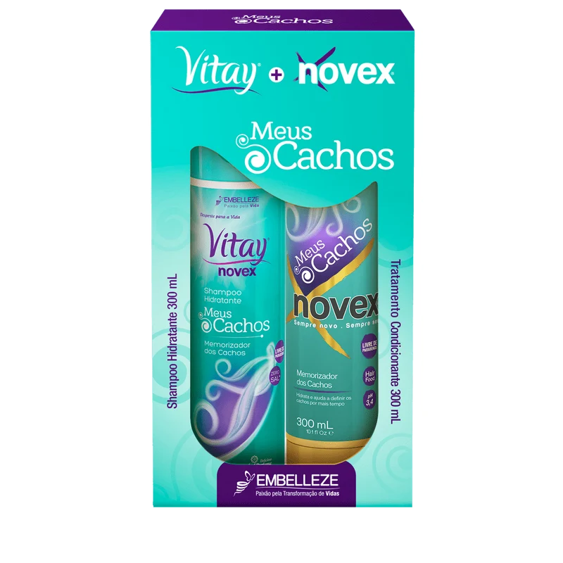 Novex Shampoo And Conditioner And My Curls Kit