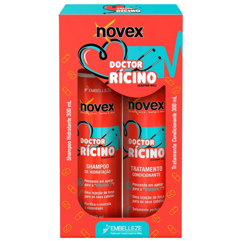 Novex Shampoo And Conditioner And Cortic Doctor Kit