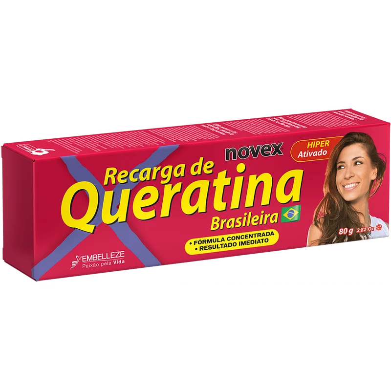 Novex Reconstrutor Treatment Recharge Of Brazilian Keratin 80g