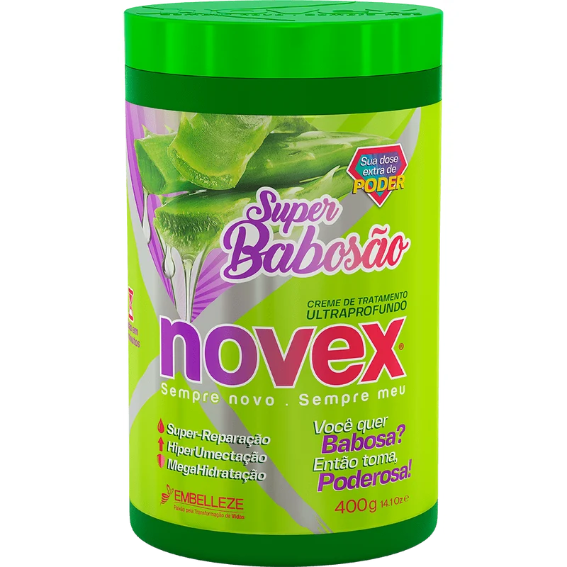 Novex Treatment Cream Super Babosão Aloe Vera 400g