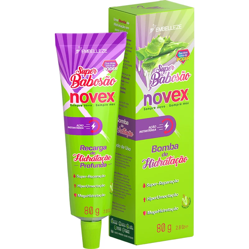 Novex Hair Mask Recharge Super Babosion 80g