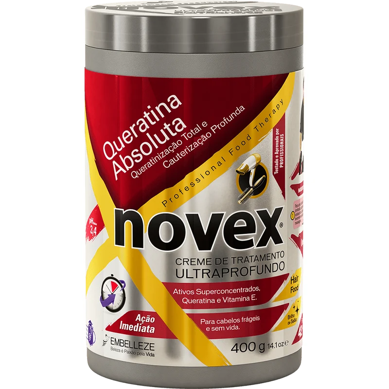 Novex Treatment Cream Absolute Keratin Absoluta 400g
