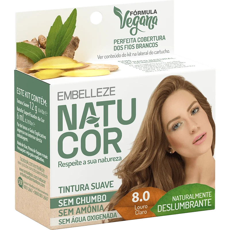 Natucor Hair Dye Naturally Stunning Clear Blond Kit