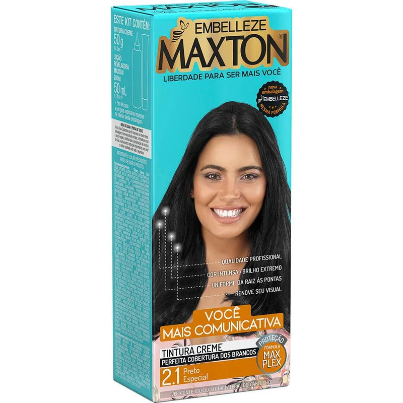 Maxton Hair Dye You More Special Black Communicative Kit