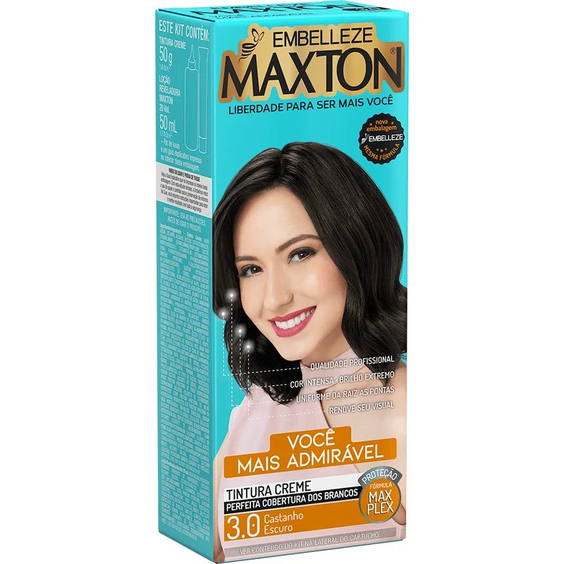Maxton Hair Dye You Most Admirable - Dark Brown Kit