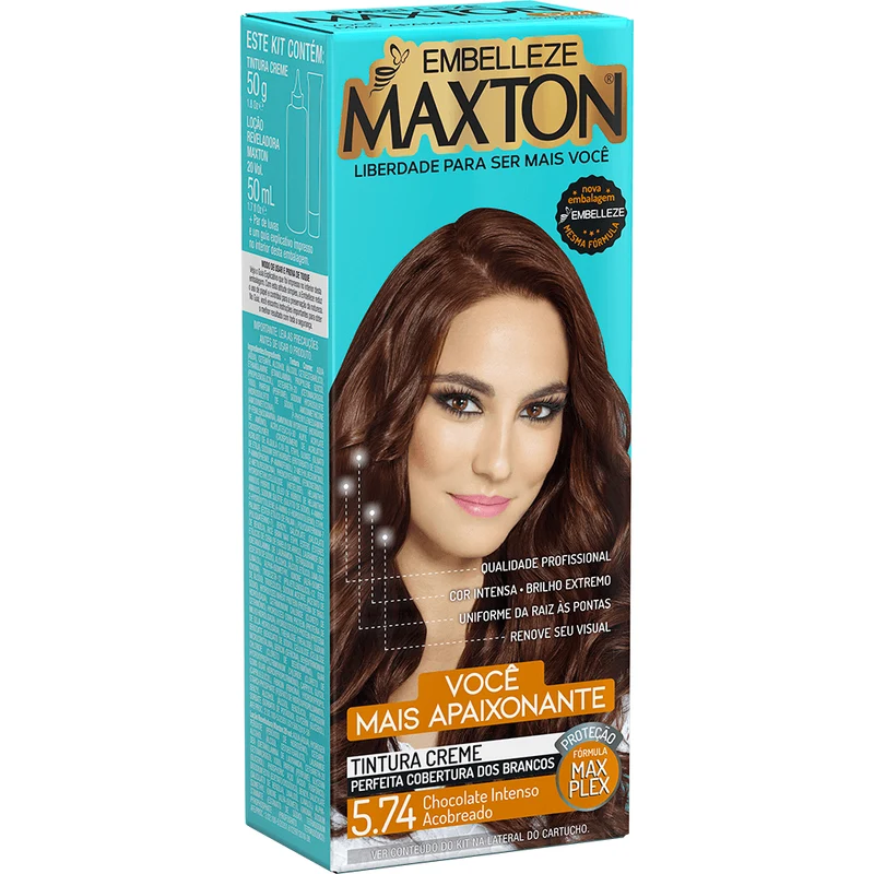 Maxton Hair Dye You More Passionate Intense Chocolate Coppers Kit