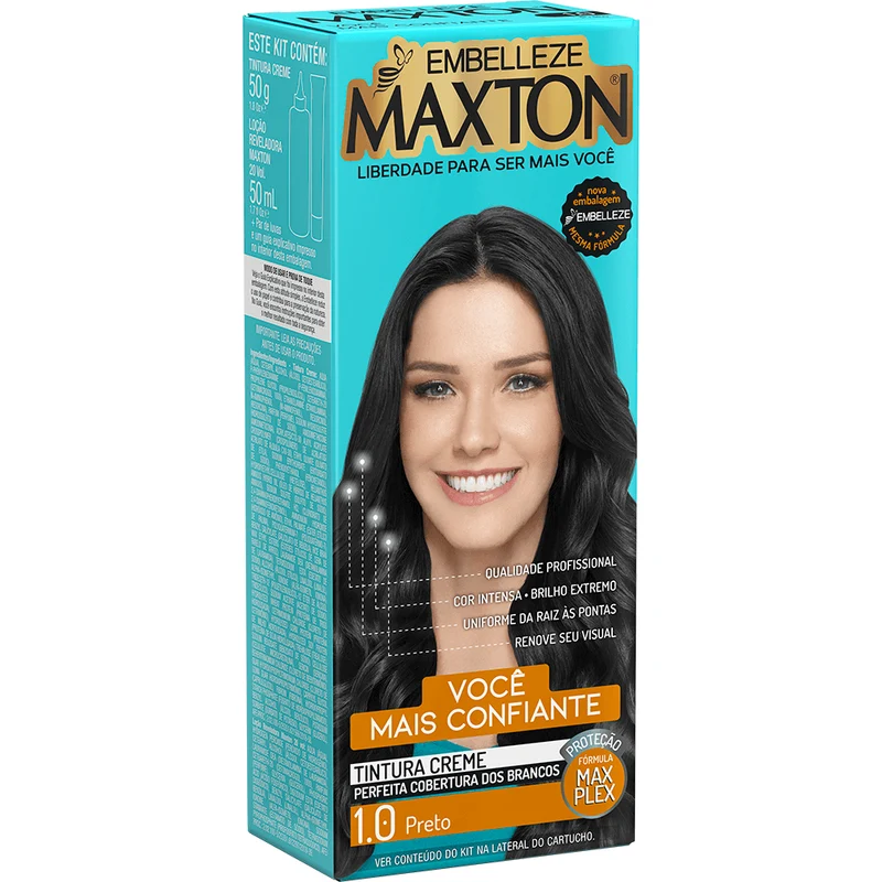 Maxton Hair Dye You More Confident Black Kit
