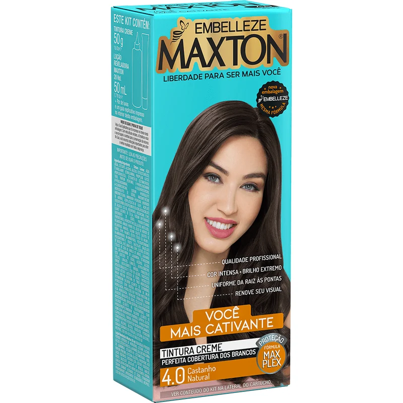Maxton Hair Dye You More Captivating Natural Brown Kit