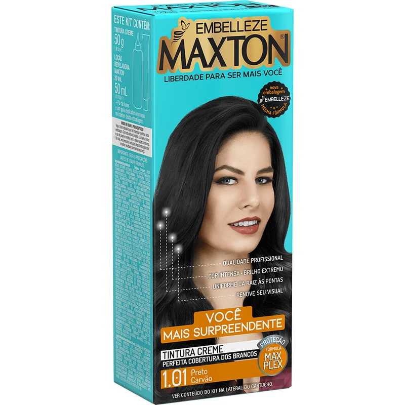 Maxton Hair Dye You More Surprising Black Charcoal Kit