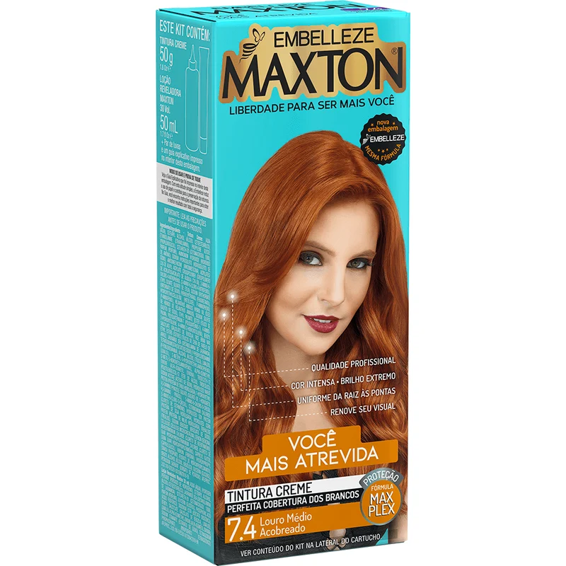 Maxton Hair Dye You Daring Medium Blond Coppery Kit