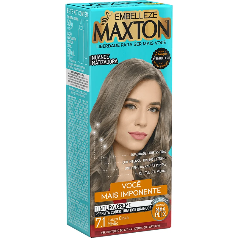 Maxton Hair Dye You Imposing Gray Average Blond Kit