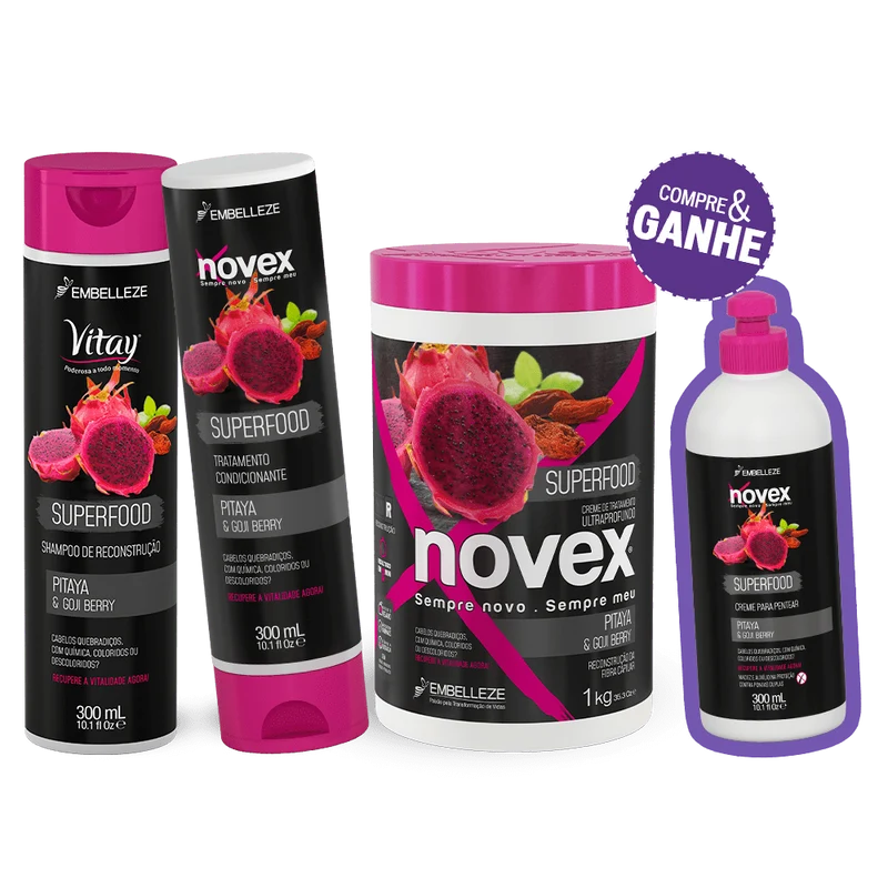 Novex Superfood Pitaya And Gojiberry Kit