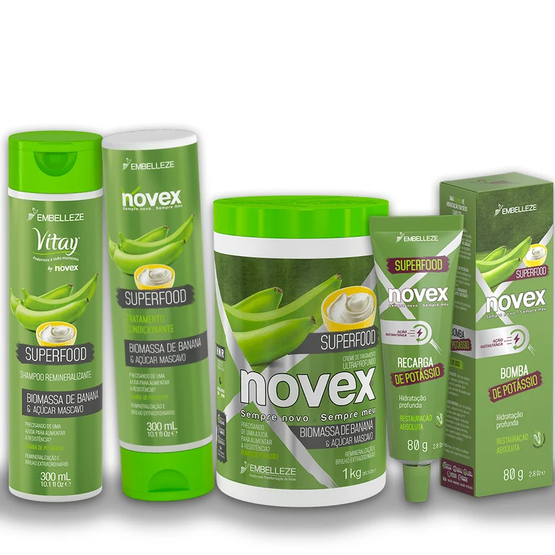 Novex Recharge Banana Biomass And Masican Sugar Kit
