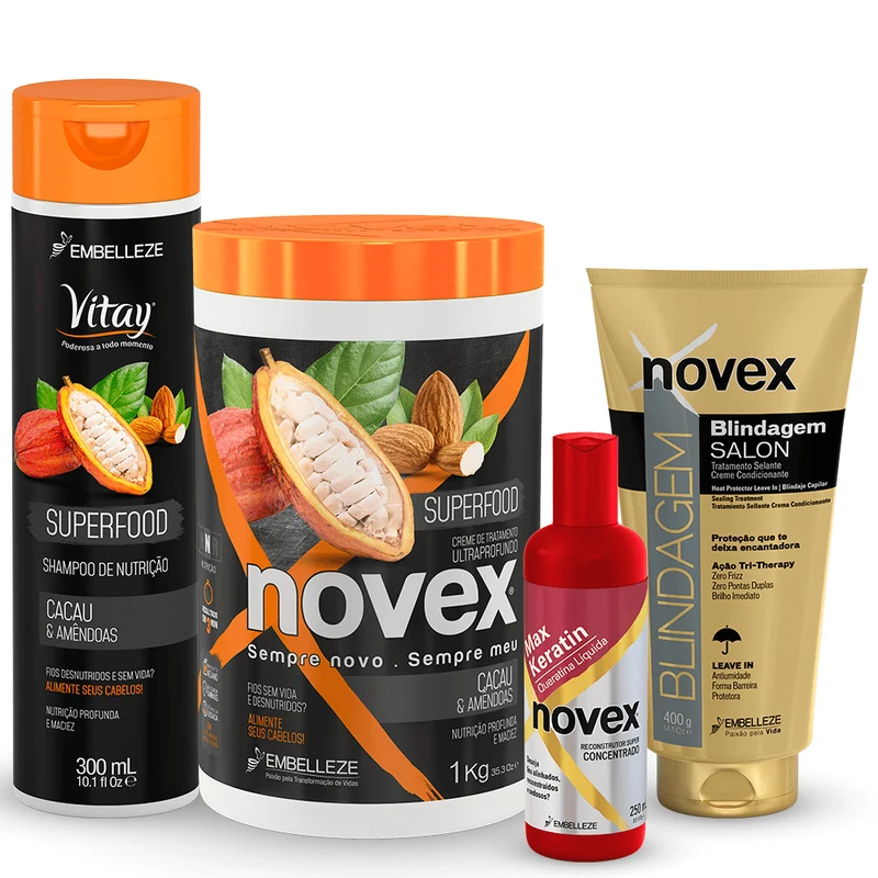 Novex Salon At Home Natural Sealing Natural