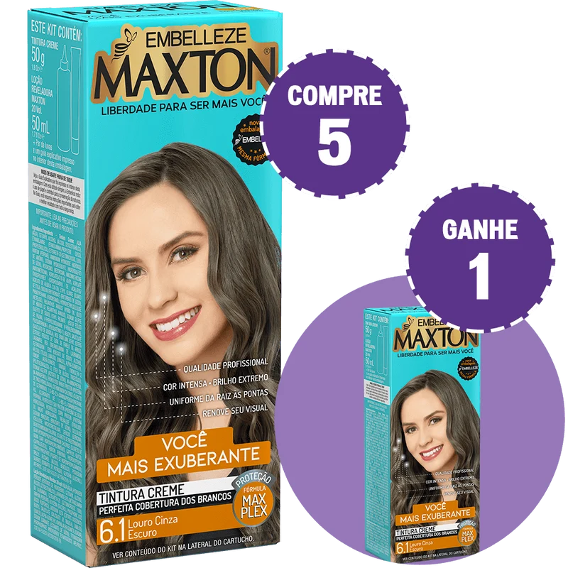 Maxton Blonde + Lush Blond Dark Gray