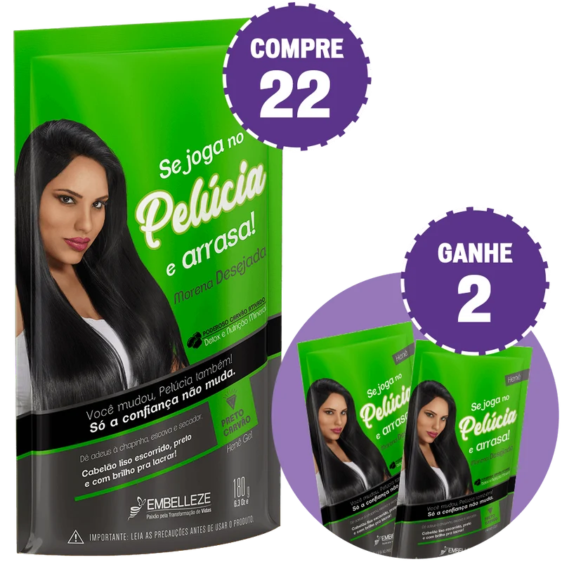 Semprebella And Pelucia Brunette Desired Pouch Kit