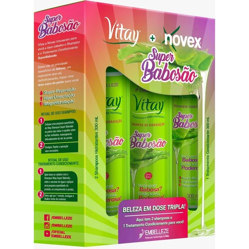 Novexvitay S And Super Babosion Kit