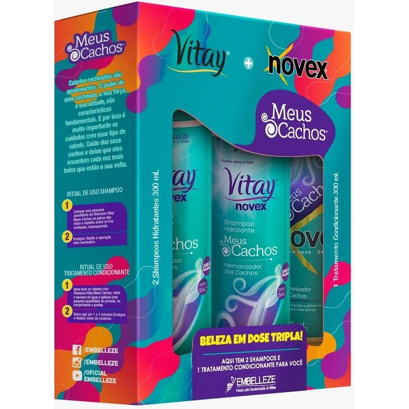 Novex S And My Curls Kit