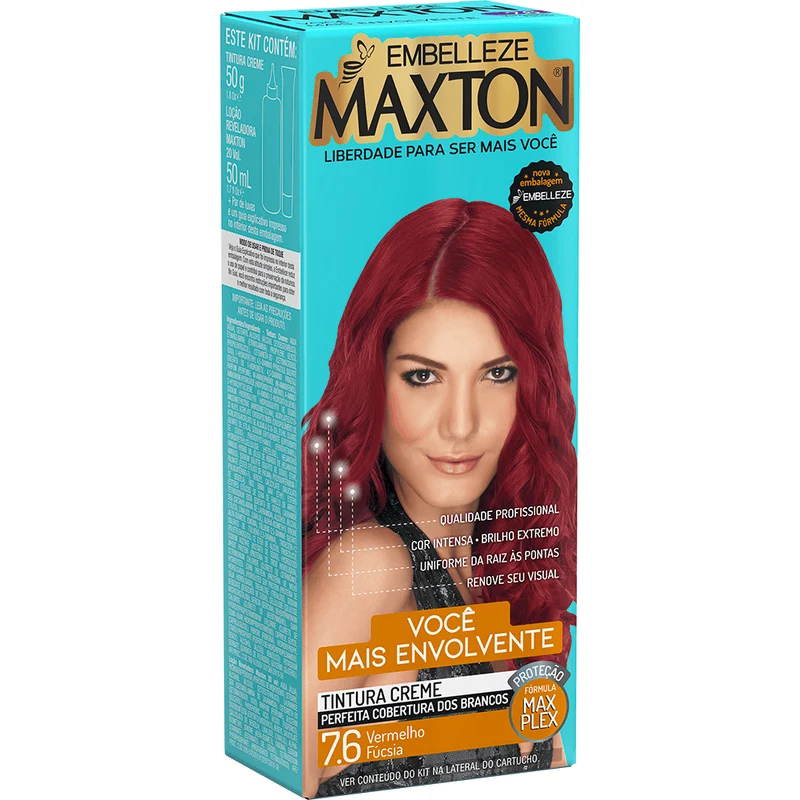 Maxton Hair Dye Redhead + Fuchsia Red Surroundings Kit