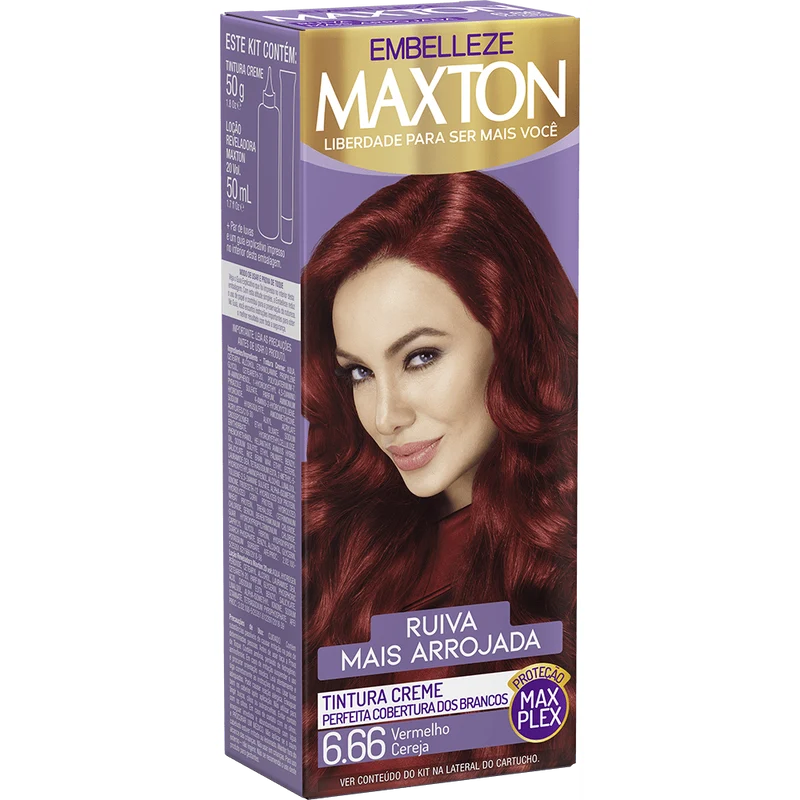 Maxton Hair Dye Redhead + Bold Red Cherry Kit
