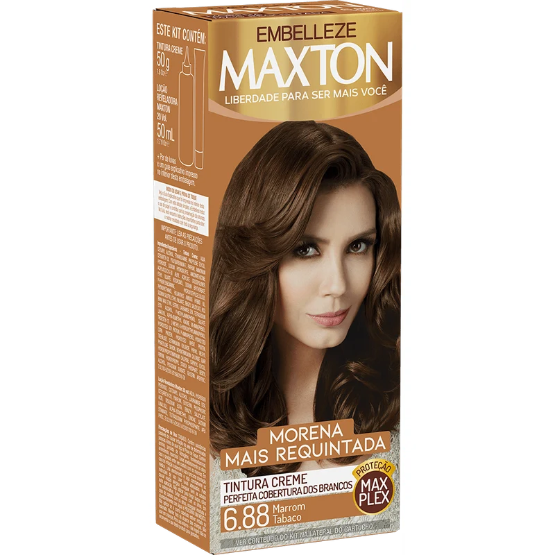 Maxton Hair Dye Brunette + Exquisite Brown Tobacco Kit