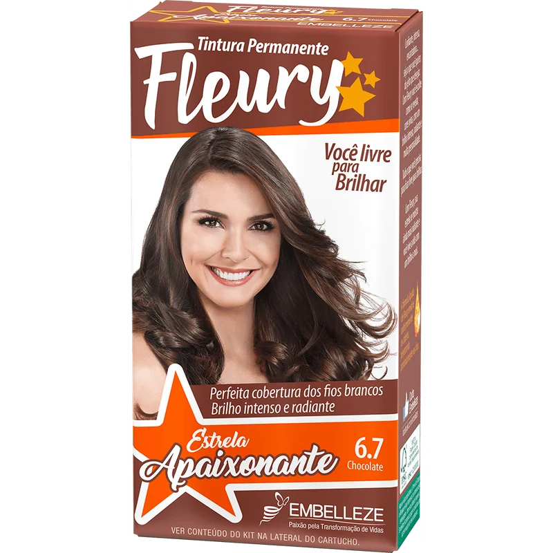 Fleury Hair Dye Chocolate Kit