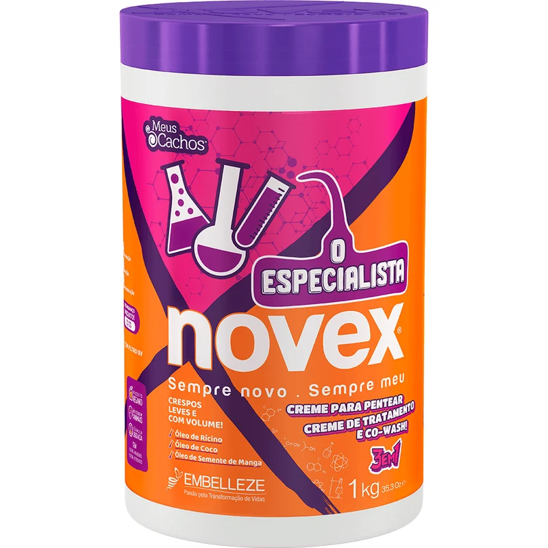 Novex Combing Cream The Mild Growing Specialist And With Volume In 1kg