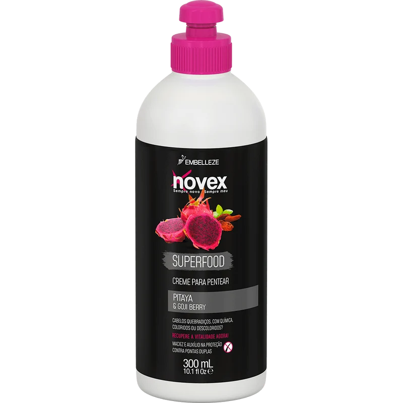 Novex Combing Cream Superfood Pitaya And Gojiberry 300ml