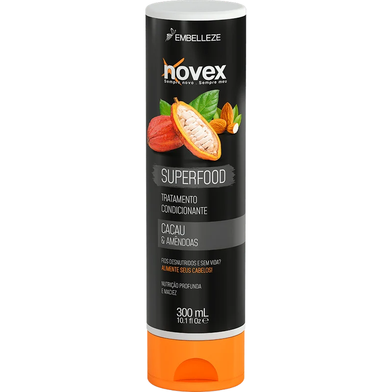 Novex Conditioner Superfood Cocoa And Almonds 300ml