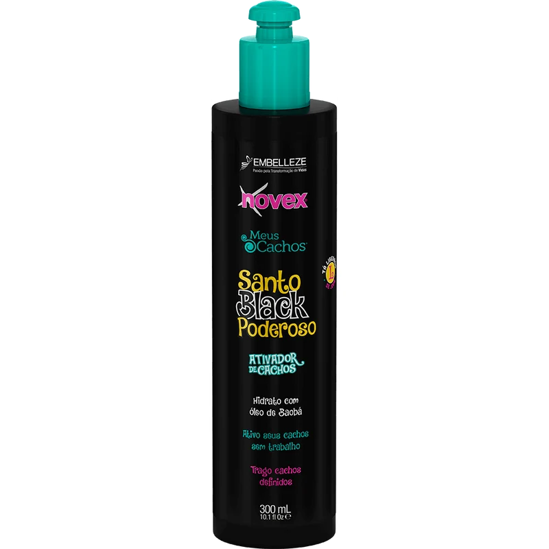 Novex Curls Activator My Cachos Santo Black Powerful 300ml