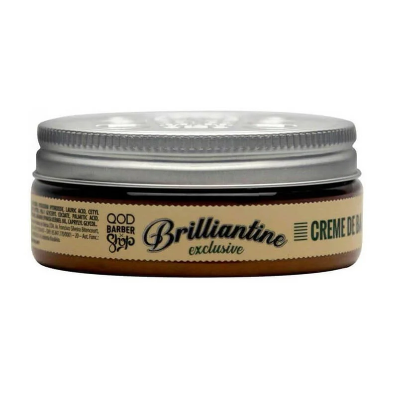 Brilliantine Exclusive Shaving Cream Beard Men's Skin Treatment 130G - QOD