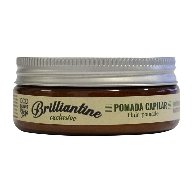 Brilliantine Ointment Barber Hair Care Styling Fixation Matte Effect 130g - QOD
