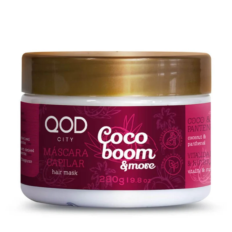 Coco Boom More Moisturizing Nourishing Coconut Shea Hair Mask 280G - QOD