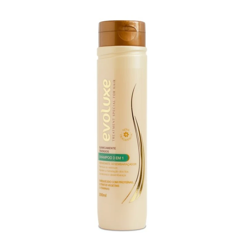 Evoluxe 3 in 1 Detangling Moisturizing Shampoo 300ML - ASP